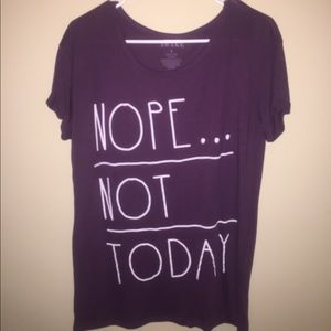 Graphic Tee - Nope Not Today